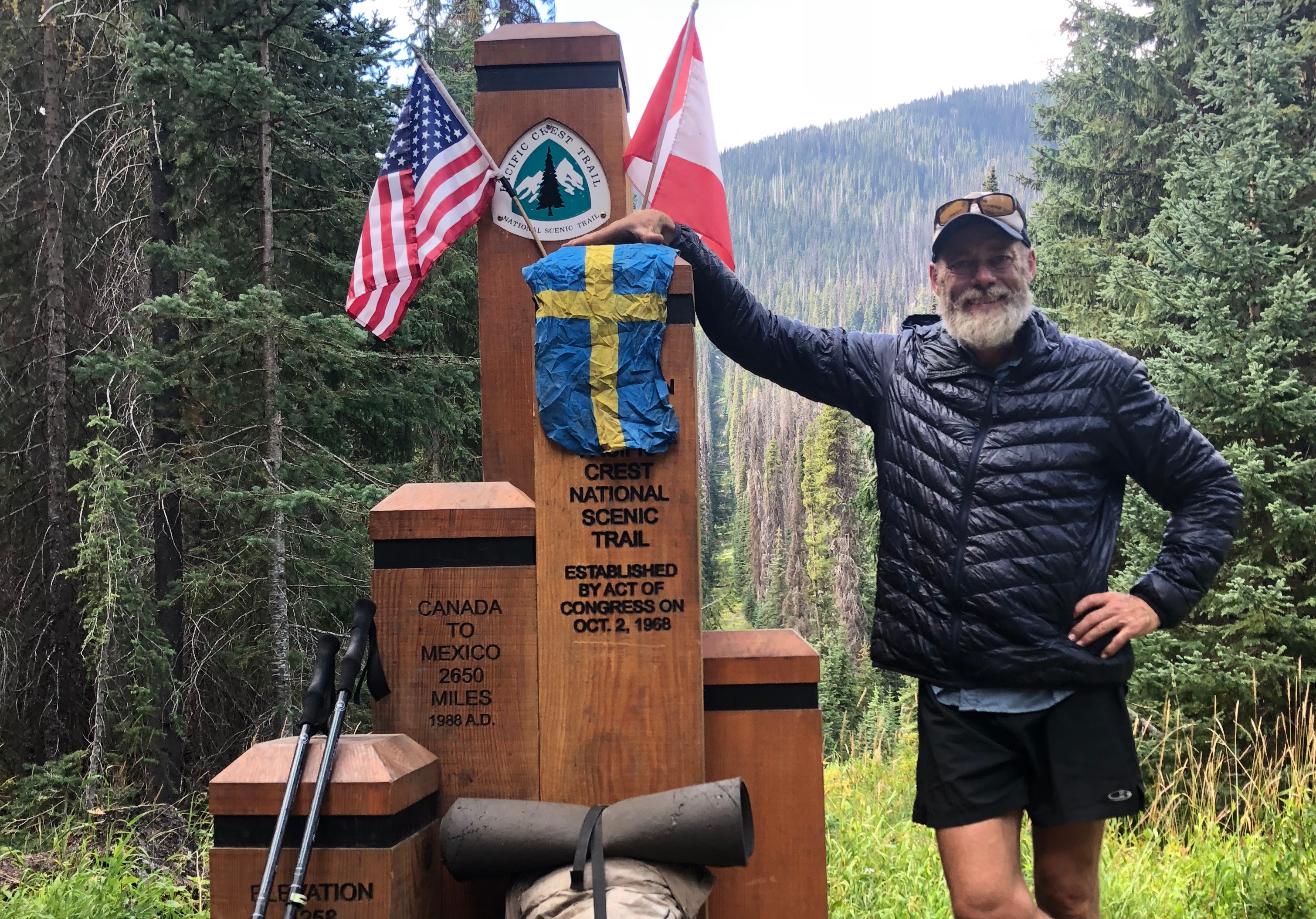 Jonas Hållén vandrade 4279 kilometer på 5 månader