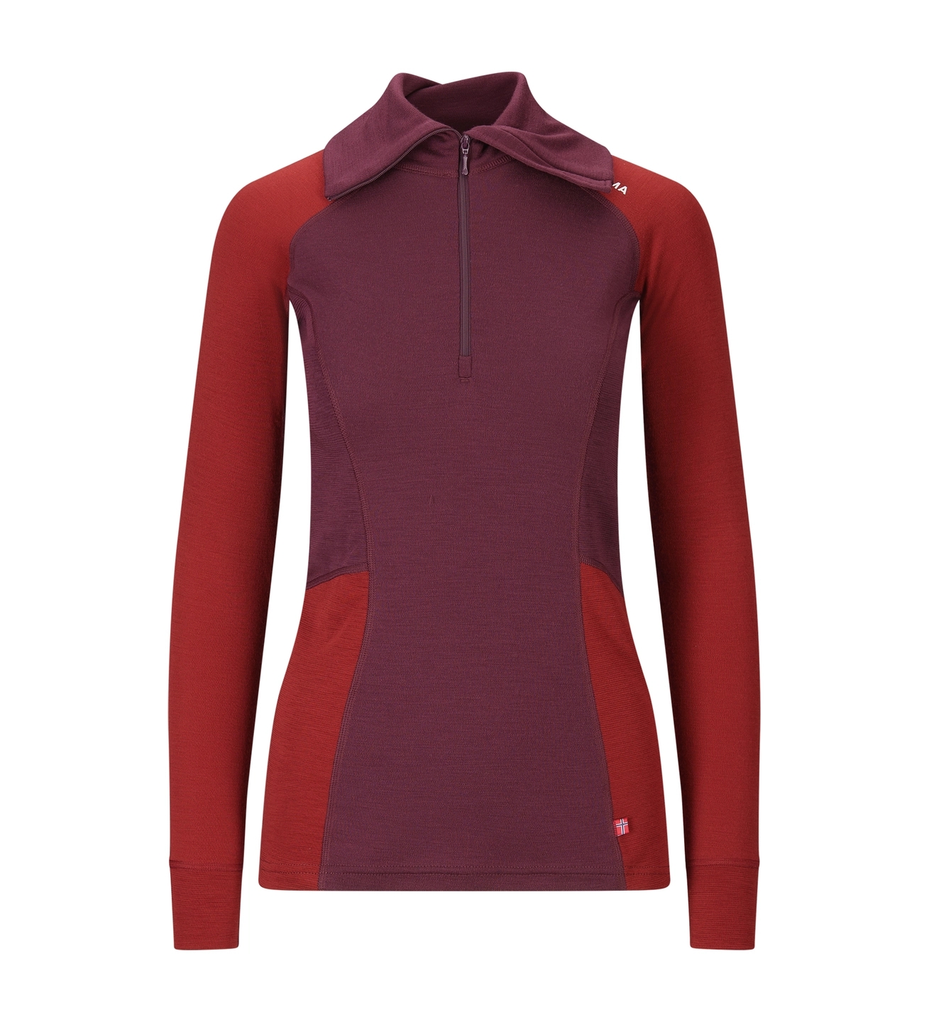 Aclima - W WarmWool Polo w/zip