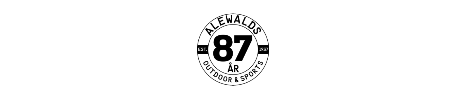 Alewalds 87år logga