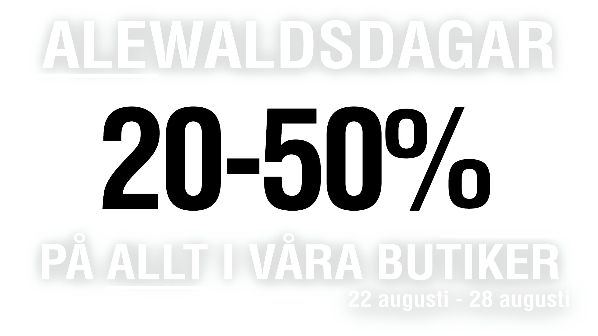 png overlay Alewaldsdagarna erbjudande 20-50%