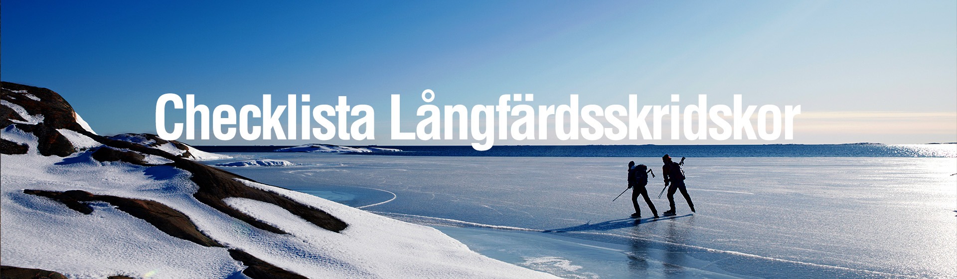 Checklista skridskoåkning